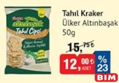 ÜLKER ALTINBAŞAK TAHIL CİPSİ 50 G